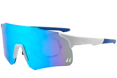 Aviator White Plastic Sunglasses #BS2426-0004