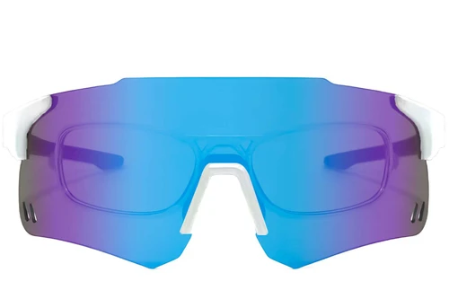 Aviator White Plastic Sunglasses #BS2426-0004