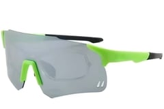 Aviator Green Plastic Sunglasses #BS2426-0006