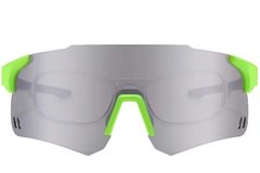 Aviator Green Plastic Sunglasses #BS2426-0006