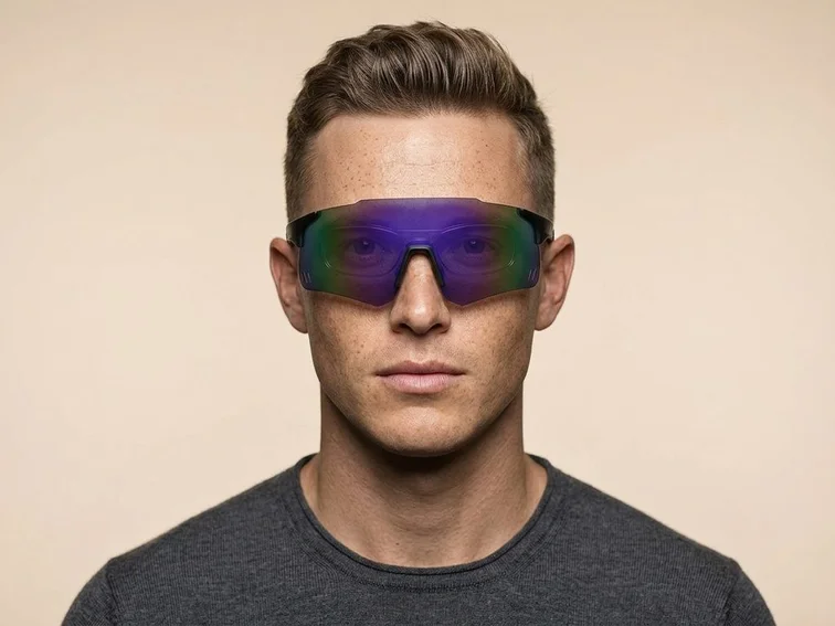 Aviator Black Plastic Sunglasses #BS2426-0007