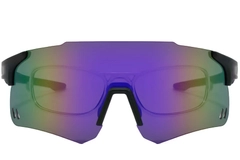 Aviator Black Plastic Sunglasses #BS2426-0007