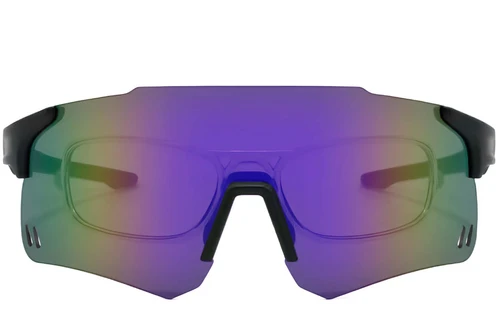 Aviator Black Plastic Sunglasses #BS2426-0007