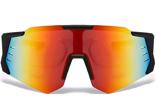 Aviator Black Plastic Sunglasses #BS2426-0009