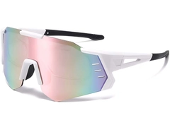 Aviator White Plastic Sunglasses #BS2426-0010