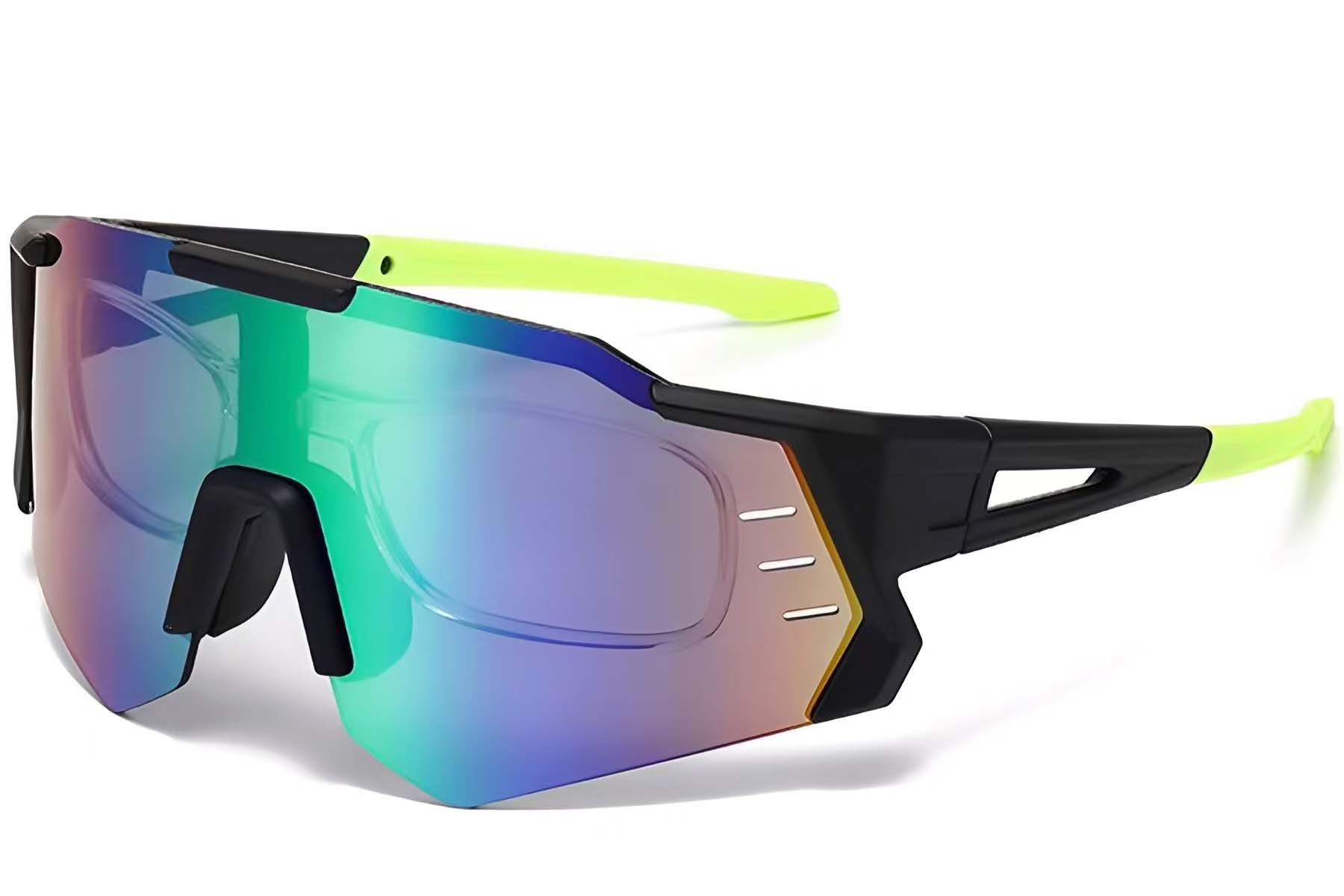 Aviator Black Plastic Sunglasses #BS2426-0013