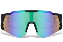 Aviator Black Plastic Sunglasses #BS2426-0013