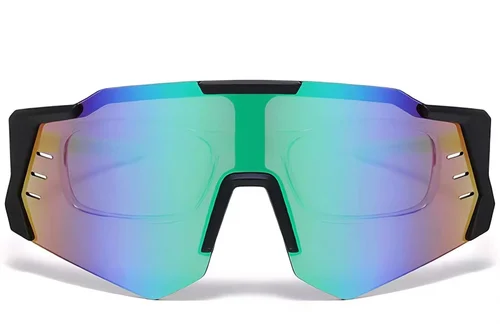 Aviator Black Plastic Sunglasses #BS2426-0013