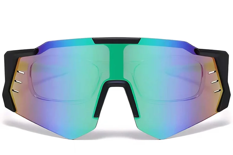 Aviator Black Plastic Sunglasses #BS2426-0013