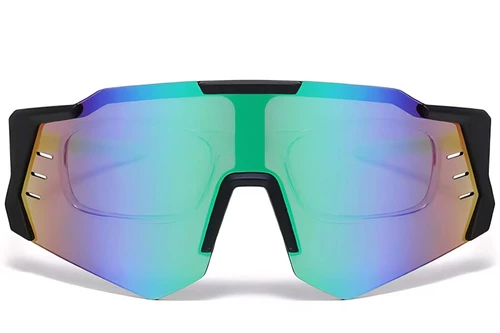 Aviator Black Plastic Sunglasses #BS2426-0013