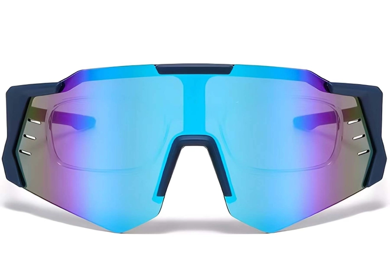 Aviator Blue Plastic Sunglasses #BS2426-0016