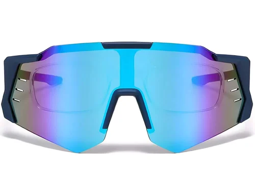 Aviator Blue Plastic Sunglasses #BS2426-0016