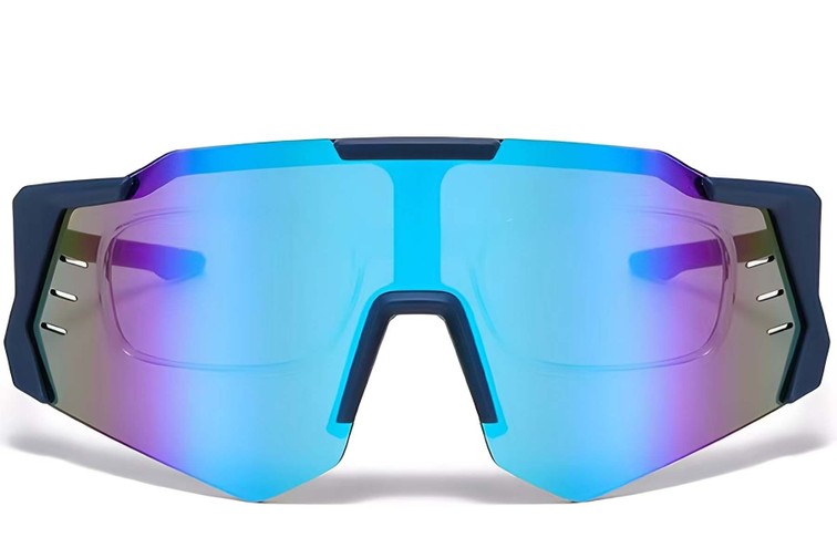 Aviator Blue Plastic Sunglasses #BS2426-0016