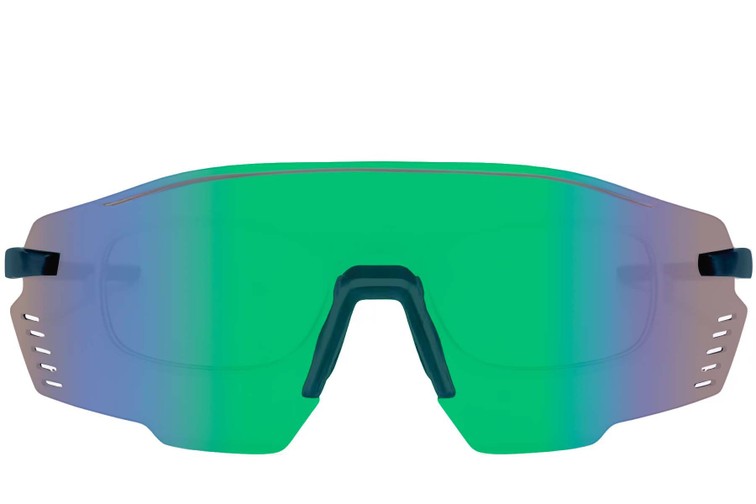 Gafas de sol de plástico azul aviador #BS2426-0018