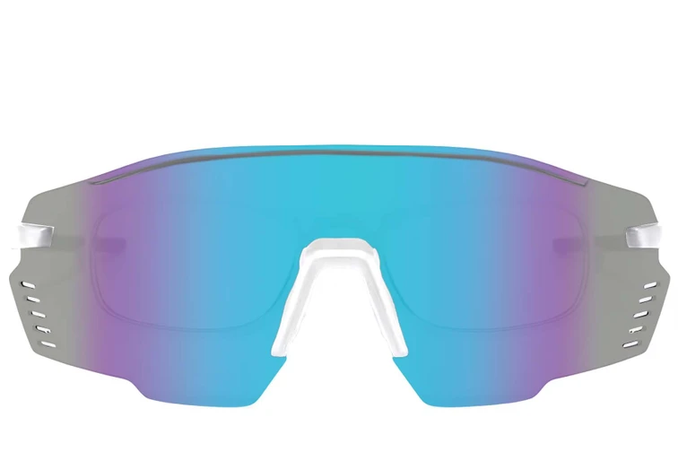 Aviator White Plastic Sunglasses #BS2426-0019