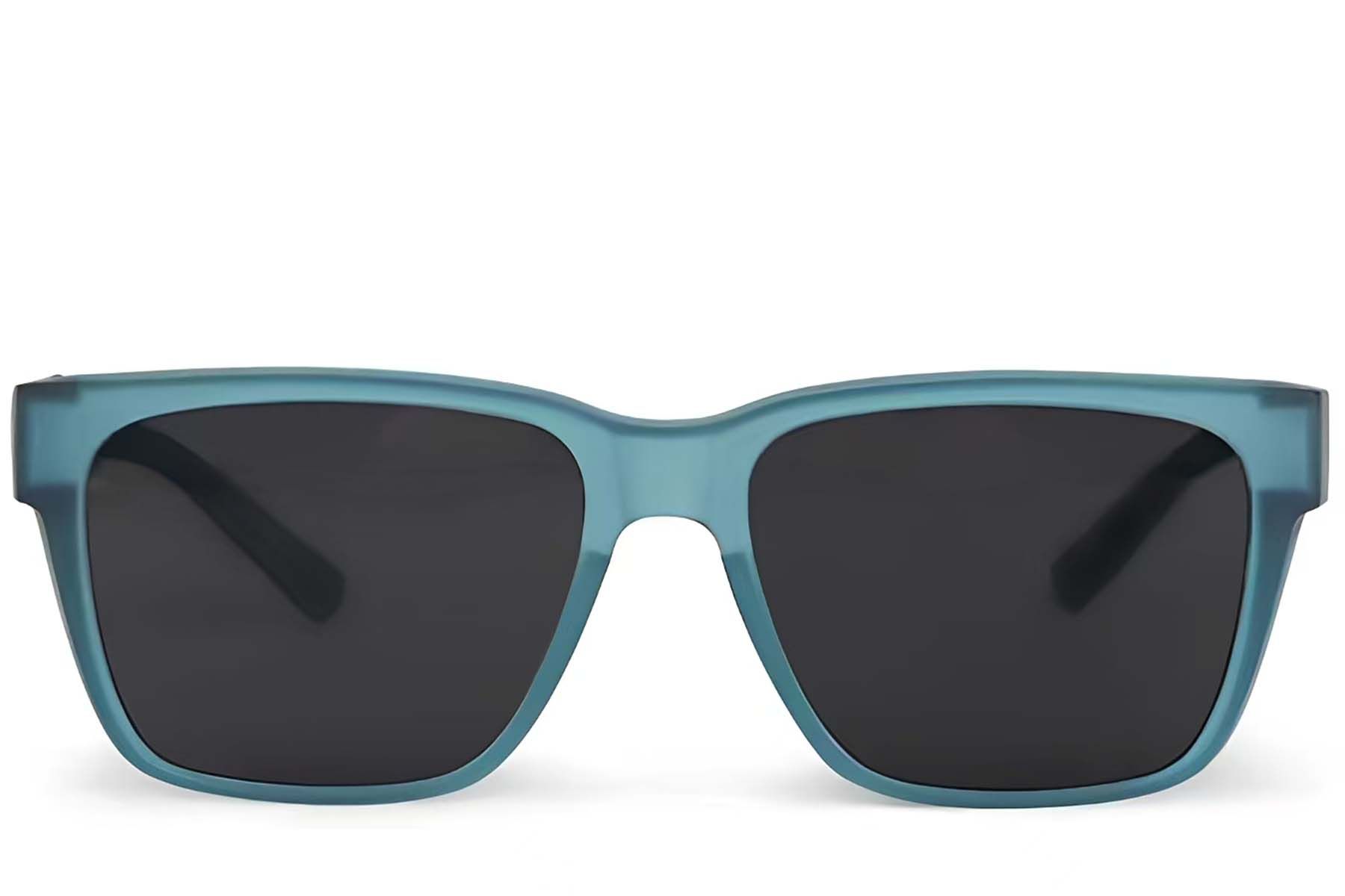 Rechteckige blaue polarisierte Kunststoff-Fahrbrille #BS2426-0042