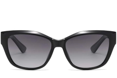 Butterfly Black Plastic Sunglasses #BS2503-0012