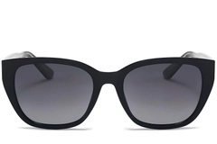 Oval Black Plastic Sunglasses #BS2503-0024