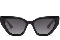 Butterfly Black Plastic Sunglasses #BS2503-0027