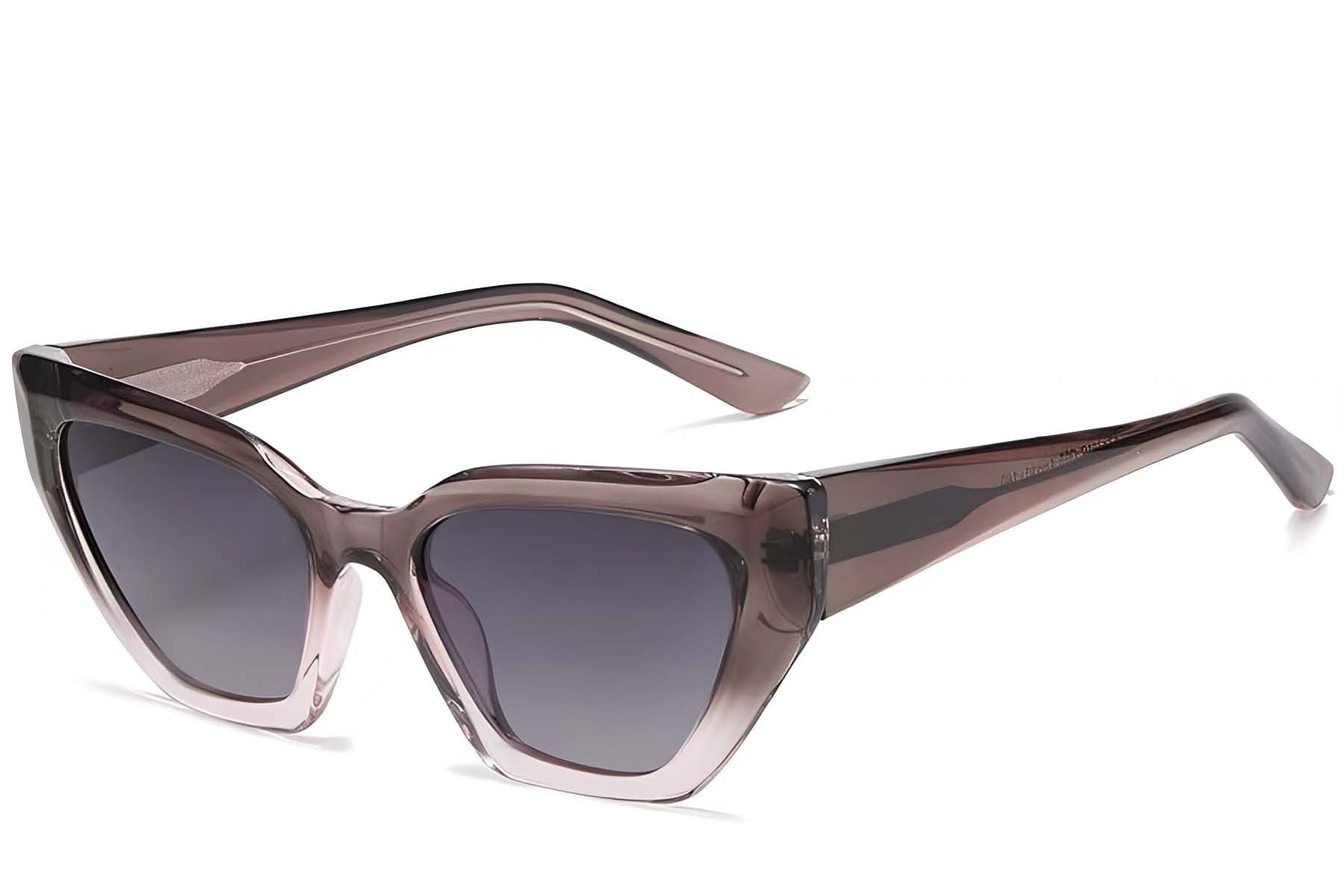 Butterfly Brown Plastic Sunglasses #BS2503-0028