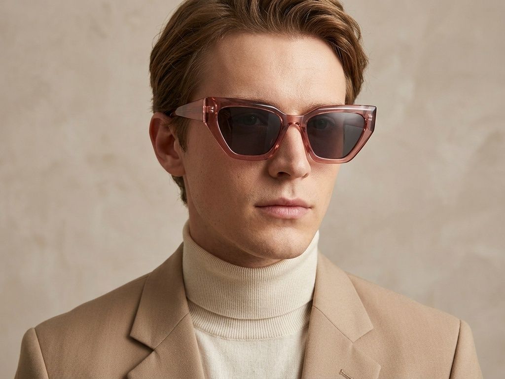 Butterfly Red Plastic Sunglasses #BS2503-0030