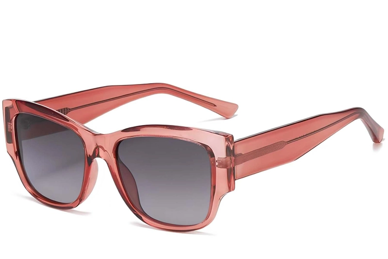 Butterfly Red Plastic Sunglasses #BS2503-0034