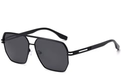 Aviator Black Metal Sunglasses #BS2503-0059