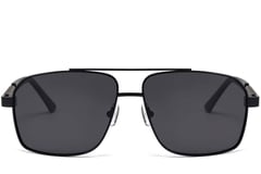 Aviator Black Metal Sunglasses #BS2503-0060