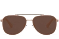 Aviator Copper Metal Sunglasses #BS2503-0064