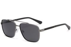 Aviator Grey Metal Sunglasses #BS2503-0065