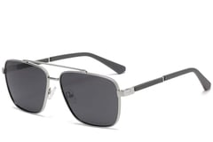 Aviator Silver Metal Sunglasses #BS2503-0066