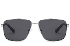 Aviator Silver Metal Sunglasses #BS2503-0066