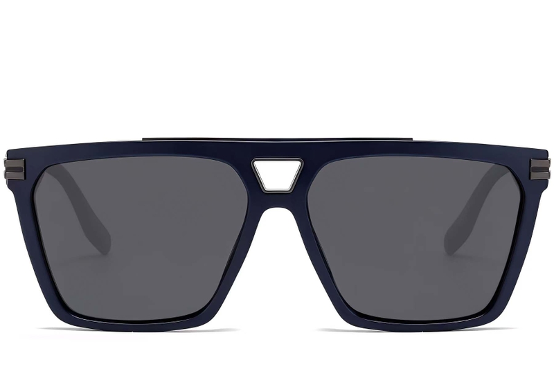 Aviator Blue Plastic Sunglasses #BS2503-0076