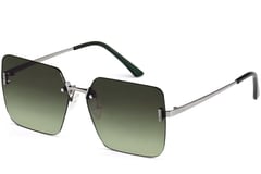 Invisible Silver Metal Sunglasses #BS2503-0081