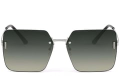 Invisible Silver Metal Sunglasses #BS2503-0081