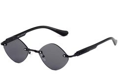 Invisible Black Metal Sunglasses #BS2503-0085