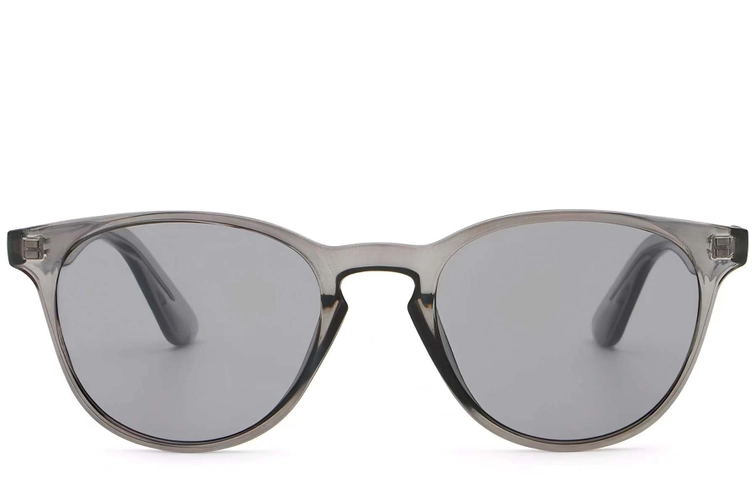Oval Grey Plastic Sunglasses #BS2503-0103