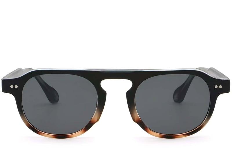 Aviator Tortoiseshell Plastic Sunglasses #BS2503-0156