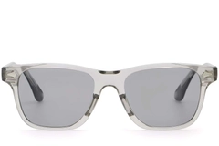 Rectangular Grey Plastic Sunglasses #BS2503-0169