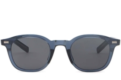 Oval Blue Plastic Sunglasses #BS2503-0199