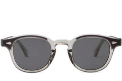 Oval Grey Plastic Sunglasses #BS2503-0204
