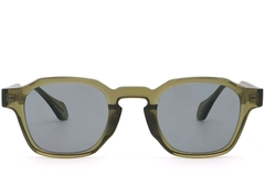 Gafas de sol geométricas de plástico verde #BS2503-0287