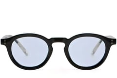 Oval Black Plastic Sunglasses #BS2503-0313