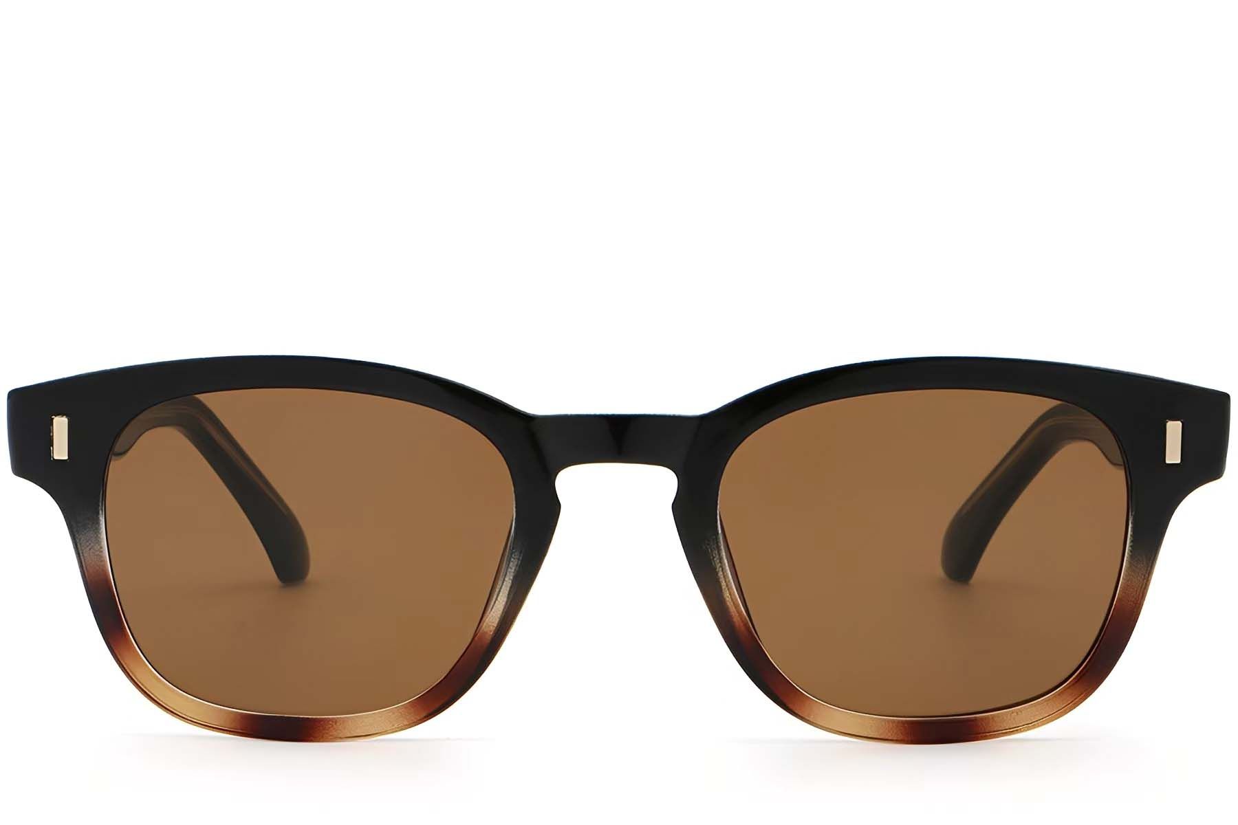 Oval Tortoiseshell Plastic Sunglasses #BS2503-0330