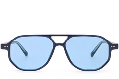 Aviator Blue Plastic Sunglasses #BS2503-0350