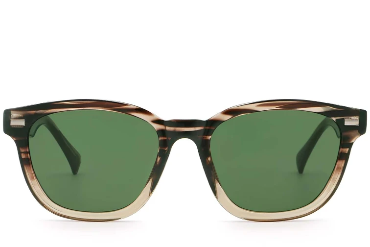 Rectangular Tortoiseshell Plastic Sunglasses #BS2503-0372