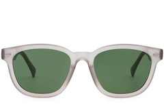 Rectangular Grey Plastic Sunglasses #BS2503-0373