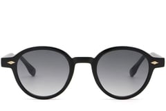 Oval Black Plastic Sunglasses #BS2503-0377