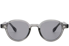 Oval Grey Plastic Sunglasses #BS2503-0378