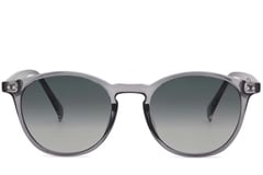 Oval Purple Plastic Sunglasses #BS2503-0382